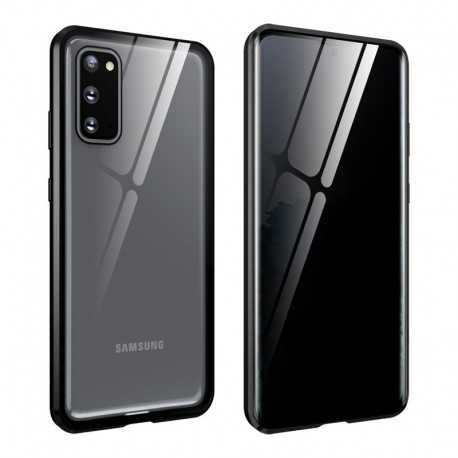 Samsung S20 FE Privacy Helt&auml;ckande Premium Skal Glassback V4-Samsung S20 FE (2020 & 2022)-Shockproof.se