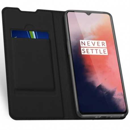 OnePlus 7T Flipfodral Skin Pro med Kortfack-Oneplus 7T-Shockproof.se