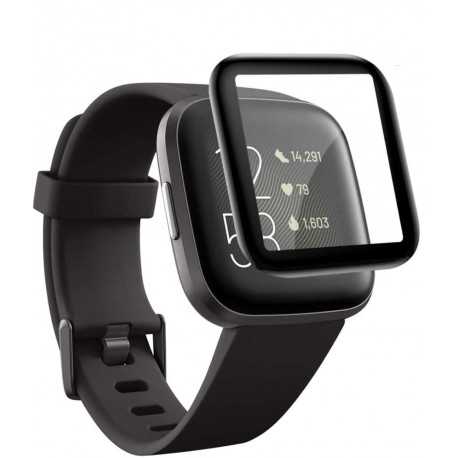 Fitbit Sense FullFrame 3D H&auml;rdat Glas 0.2mm 9H-Fitbit Sense-Shockproof.se