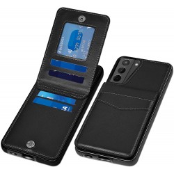 Samsung S21 Plus Mobilskal Korthållare 5-FACK Retro V3