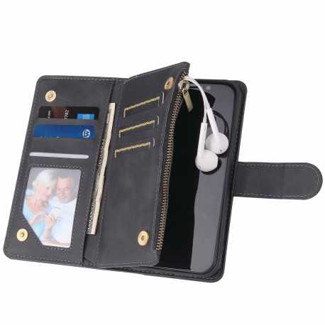 iPhone 11 Multifunktionellt Pl&aring;nboksfodral Zipper 8-Fack-iPhone 11-Shockproof.se