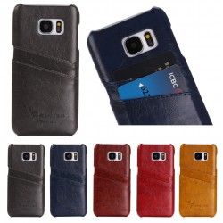 Samsung S7 Edge Skal Korthållare Retro