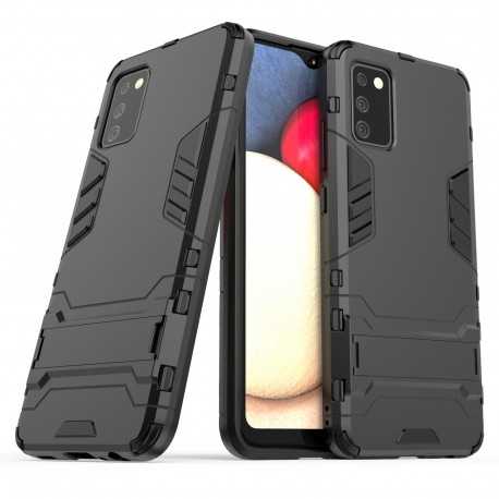 Samsung A02s St&ouml;tt&aring;ligt Skal med Kickstand ThinArmor-Samsung A02s -Shockproof.se