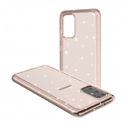 Samsung S20 Plus Stötdämpande Mobilskal Gnistra Guld