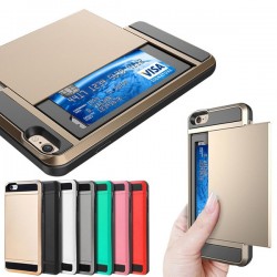 Samsung J5 | Stöttåligt Skal med Kortfack