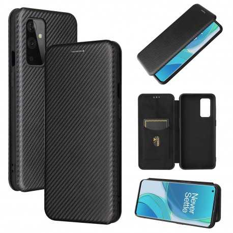 OnePlus 9 Pro Flipfodral Kortfack CarbonDreams-OnePlus 9 Pro-Shockproof.se