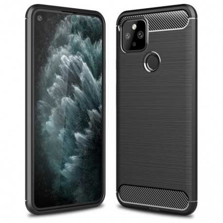 Google Pixel 5 St&ouml;tt&aring;ligt Slimmat Skal FullCarbon V4-Google Pixel 5-Shockproof.se