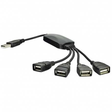 Hub USB-A till 4 x USB-A-Kablar & Adaptrar-Shockproof.se