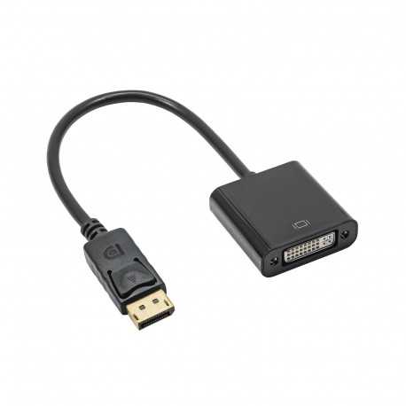 Signalomvandlare DisplayPort (m) / DVI (f) Adapter-Kablar & Adaptrar-Shockproof.se