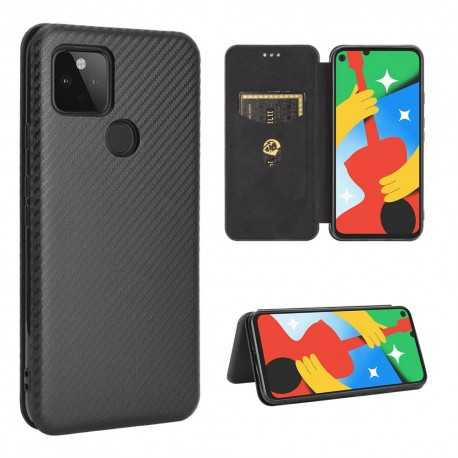 Google Pixel 5 Flipfodral Kortfack CarbonDreams-Google Pixel 5-Shockproof.se