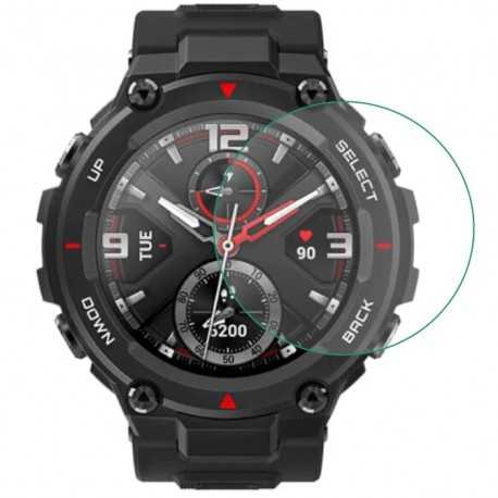 2-PACK Amazfit T-Rex Pro H&auml;rdat Glas 0.2mm 9H 2.5D-Amazfit T-Rex Pro-Shockproof.se