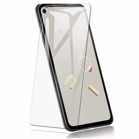 Google Pixel 4a 5G H&auml;rdat glas 0.26mm 2.5D 9H-Google Pixel 4a 5G-Shockproof.se