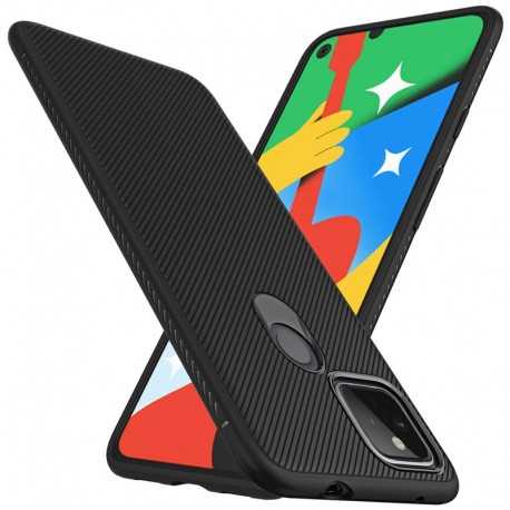 Google Pixel 4a 5G Ultratunn St&ouml;tt&aring;ligt Skal FullCarbon V3-Google Pixel 4a 5G-Shockproof.se