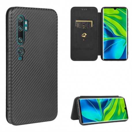 Xiaomi Mi 10 / 10 Pro Flipfodral Kortfack CarbonDreams-Xiaomi Mi 10-Shockproof.se