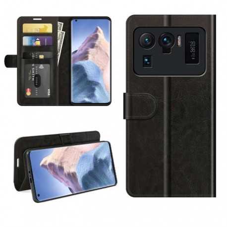 Xiaomi Mi 11 Ultra Pl&aring;nboksfodral PU-L&auml;der 4-FACK-Xiaomi Mi 11 Ultra-Shockproof.se