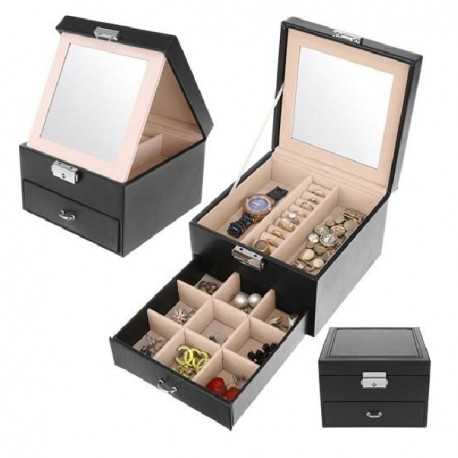 Smyckeskrin Klockl&aring;da Grace-Kl&auml;der & Accessoarer-Shockproof.se