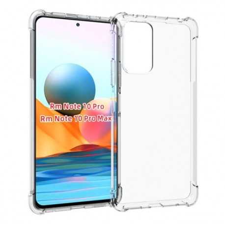 Xiaomi Redmi Note 10 Pro St&ouml;tt&aring;ligt Skal med F&ouml;rst&auml;rkta H&ouml;rn-Xiaomi Redmi Note 10 Pro 4G-Shockproof.se