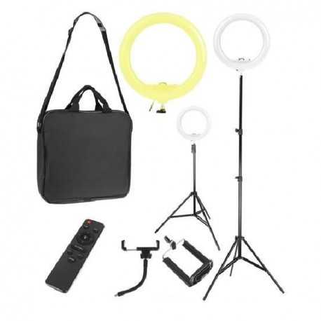 Selfie / Studio Lampa Streaming LED Ring - 30W-Tr&auml;ning, Hem & Fritid-Shockproof.se