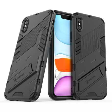 iPhone X/XS St&ouml;tt&aring;ligt Skal med Kickstand ThinArmor V2-iPhone X-Shockproof.se