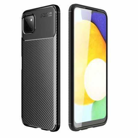 Samsung A22 5G St&ouml;tt&aring;ligt Slimmat Skal FullCarbon V4-Samsung A22 5G-Shockproof.se