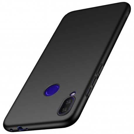 Redmi Note 7 Ultratunt Mattsvart Skal Basic V2-Xiaomi Redmi Note 7-Shockproof.se