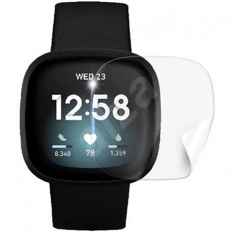 3-PACK Fitbit Versa 3 / Sense Premium Sk&auml;rmskydd CrystalClear-Galaxy Fit2-Shockproof.se