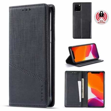 iPhone 13 Pro Max Elegant Fodral i PU-L&auml;der med RFID Block-iPhone 13 Pro Max-Shockproof.se