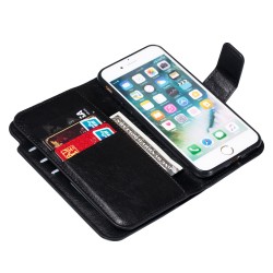 iPhone 7 / 8 / SE 2020 Praktisk Plånboksfodral med 12-Fack Array® V4
