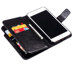 iPhone 7 Plus / 8 Plus Praktisk Plånboksfodral med 12-Fack Array® V4