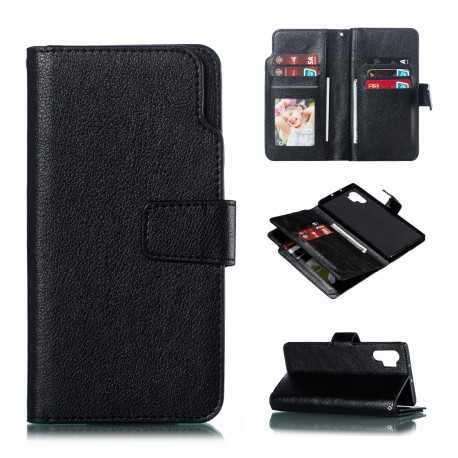 Samsung Note 10 Plus Praktisk Pl&aring;nboksfodral med 12-Fack Array V4-Samsung Note 10 Plus-Shockproof.se