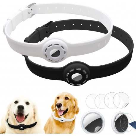 Justerbart Hundhalsband f&ouml;r AirTag-&Ouml;vrigt-Shockproof.se