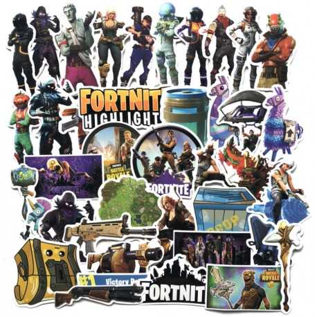 38-PACK Fortnite Klisterm&auml;rken-Tr&auml;ning, Hem & Fritid-Shockproof.se
