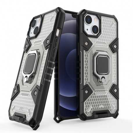 iPhone 13 Pro Praktisk St&ouml;tt&aring;ligt Skal med Ringh&aring;llare V6-iPhone 13 Pro-Shockproof.se