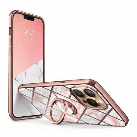iPhone 13 Pro Cosmo Snap Marble Pink-SupCaseCosmo-Shockproof.se