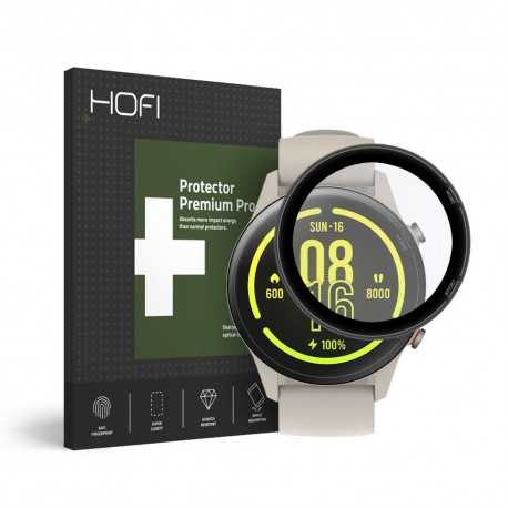 2-PACK Xiaomi Mi Watch FullFrame 3D H&auml;rdat glas 0.26mm 9H-Xiaomi-Shockproof.se