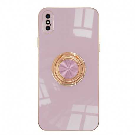 iPhone X / XS Elegant & St&ouml;tt&aring;ligt Skal med Ringh&aring;llare Flawless-iPhone X-Shockproof.se
