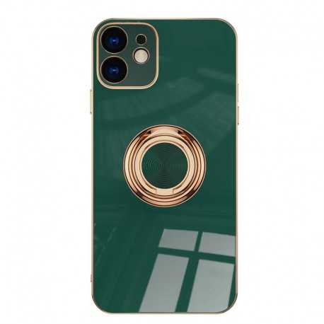 iPhone 11 Elegant & St&ouml;tt&aring;ligt Skal med Ringh&aring;llare Flawless-iPhone 11-Shockproof.se