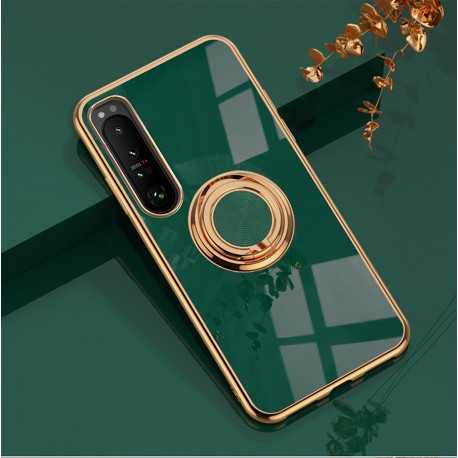 Xperia 10 III Elegant & St&ouml;tt&aring;ligt Skal med Ringh&aring;llare Flawless-Xperia 10 III-Shockproof.se
