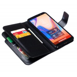 Samsung A7 2018 Praktisk Plånboksfodral med 12-Fack Array® V4