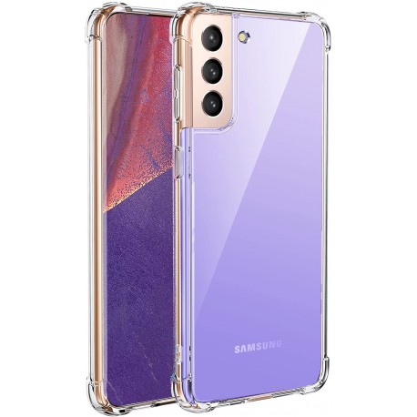 Samsung S22 St&ouml;tt&aring;ligt Skal med F&ouml;rst&auml;rkta H&ouml;rn-Samsung S22-Shockproof.se