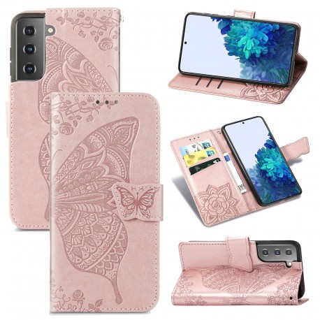 Samsung S22 Plus Pl&aring;nboksfodral PU-L&auml;der 4-FACK Motiv Fj&auml;ril-Samsung S22 Plus-Shockproof.se
