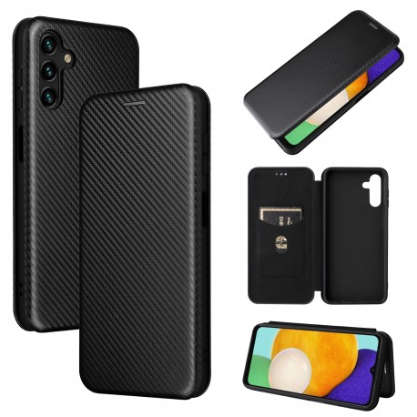 Samsung A13 5G / A04s Flipfodral Kortfack CarbonDreams-Samsung A13 5G-Shockproof.se