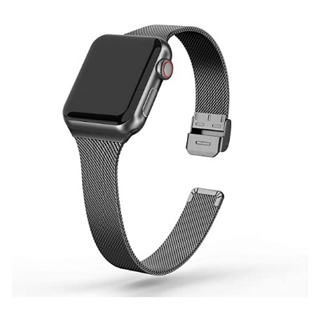 Apple Watch 38/40/41mm Slim Armband Milanesisk Loop-Smartwatch-tillbeh&ouml;r-Shockproof.se