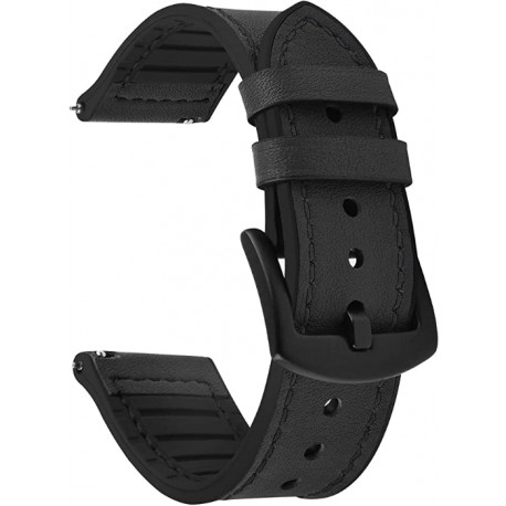 Univeral Premium Klockarmband PU-L&auml;der - 22mm-Smartwatch-tillbeh&ouml;r-Shockproof.se