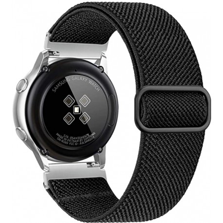 Universal Justerbar & Elastisk Nylon Klockarmband - 22mm-Smartwatch-tillbeh&ouml;r-Shockproof.se