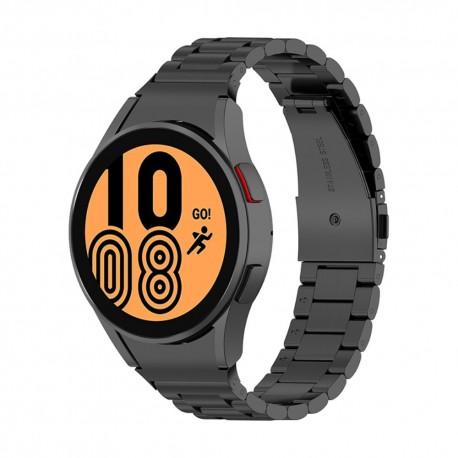 Samsung Galaxy Watch 4 (40/42/44/46mm) Full fit Klockarmband Metall-Galaxy Watch 4 44mm-Shockproof.se