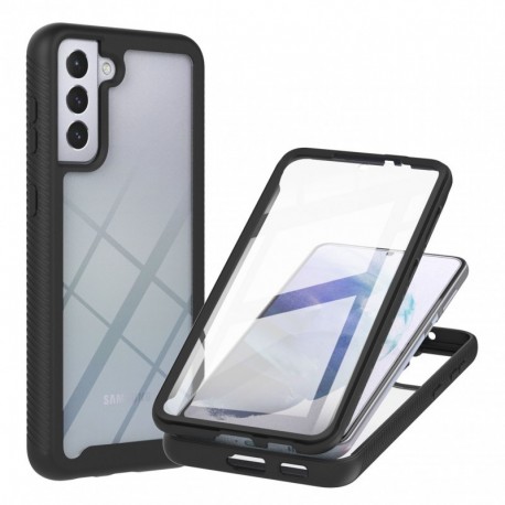 Samsung S21 FE Helt&auml;ckande Premium 3D Skal ThreeSixty-Samsung S21 FE-Shockproof.se