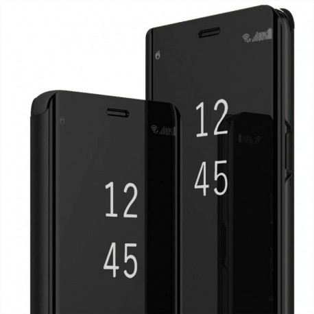 Samsung Galaxy S21 FE Flipfodral Clear View Standing V2 Rocket-Samsung S21 FE-Shockproof.se