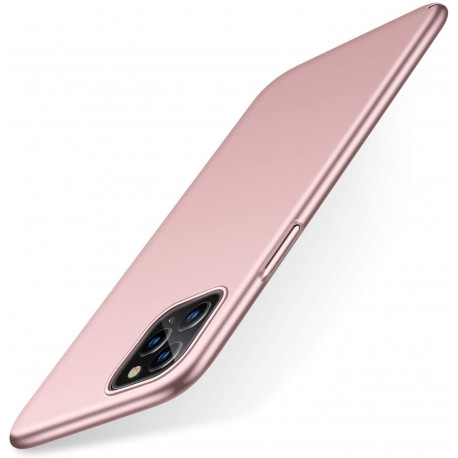 iPhone 11 Pro Max Ultratunt L&auml;tt Skal Basic V2 Rosenguld-iPhone 11 Pro Max-Shockproof.se