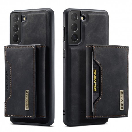 8-FACK Samsung S22 St&ouml;tt&aring;ligt Skal med Magnetisk Korth&aring;llare DG.MING Detach-Samsung S22-Shockproof.se